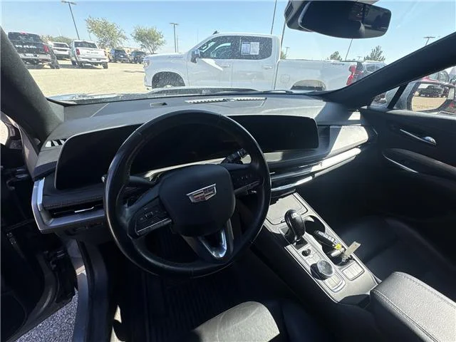 Used 2024 Silver Cadillac Premium Luxury Front-Wheel Drive image 9