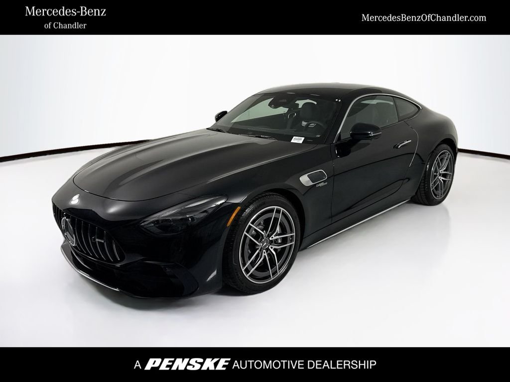 Certified Used 2025 Obsidian Black Metallic Mercedes-Benz Base image 1