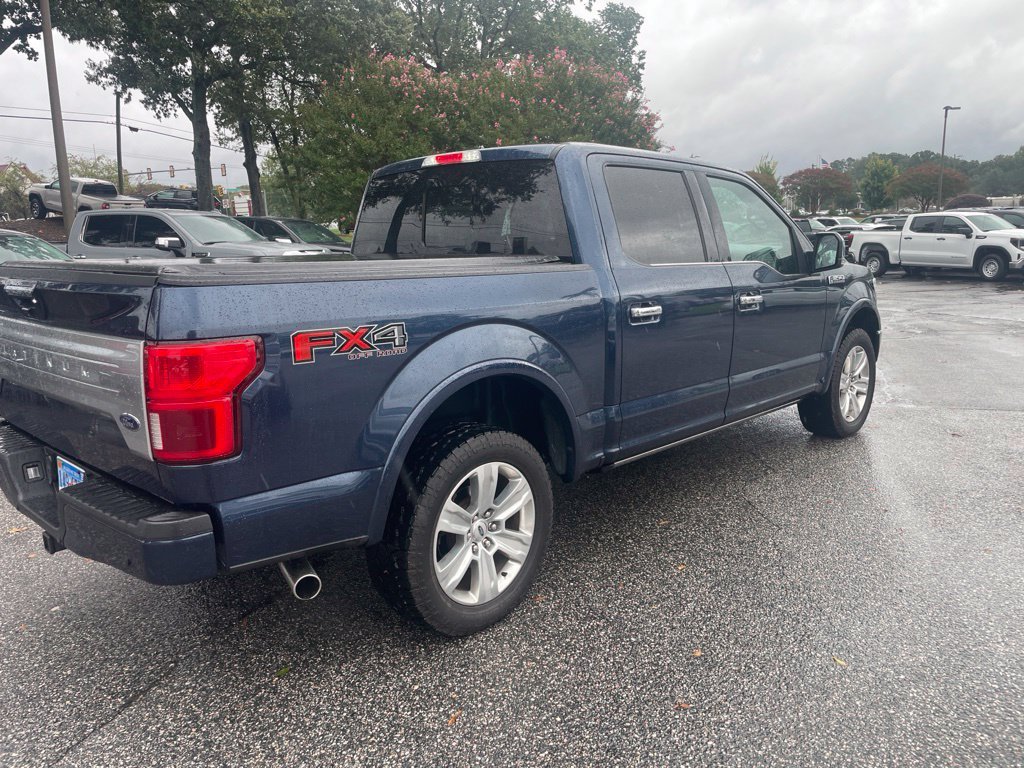 Used 2018 Blue Ford Platinum image 3
