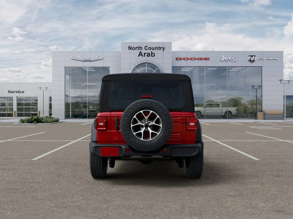 New 2026 Firecracker Red Clear-Coat Exterior Paint Jeep Sport S image 7