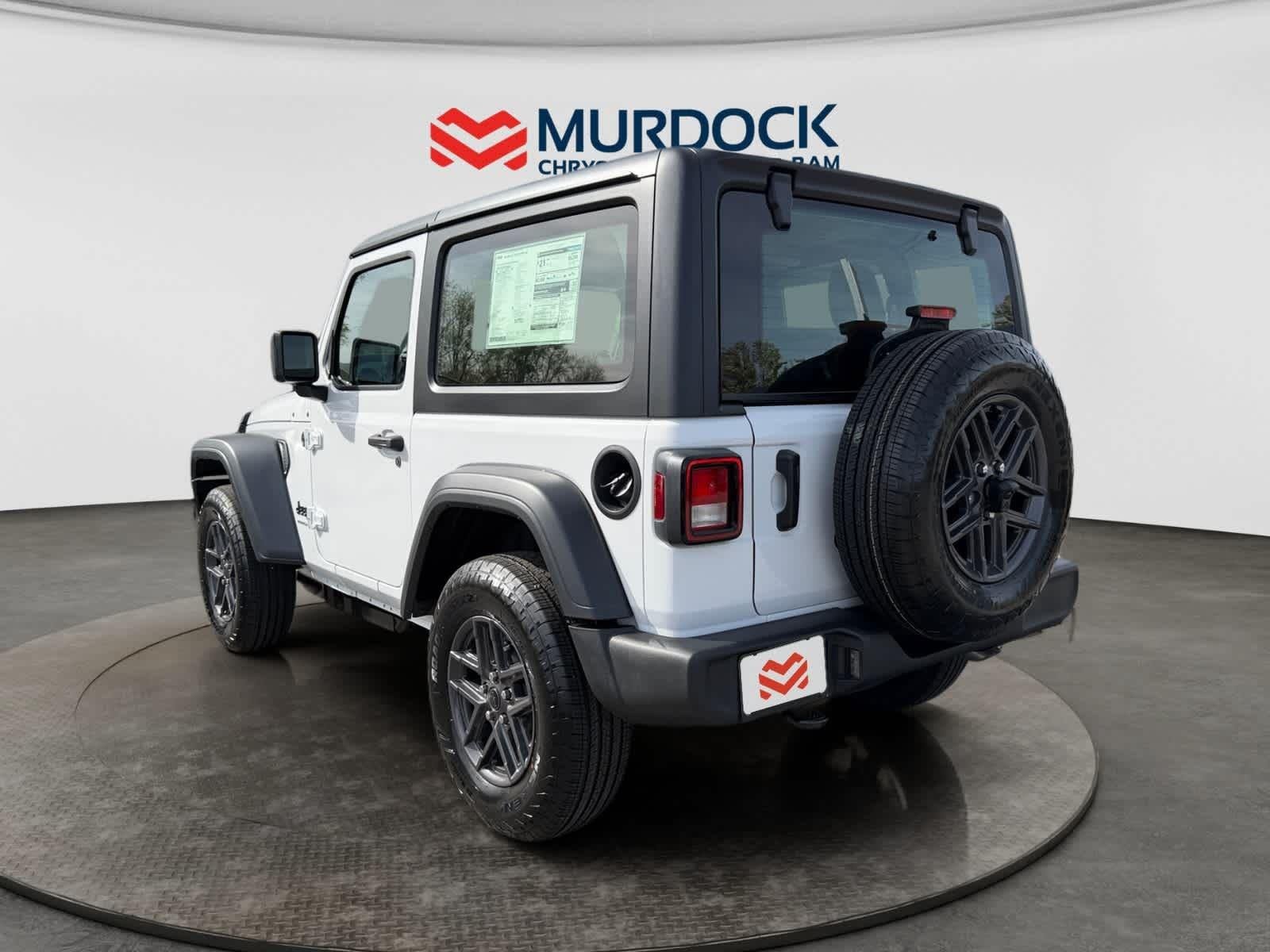 New 2026 Bright White Clear-Coat Exterior Paint Jeep Sport image 3