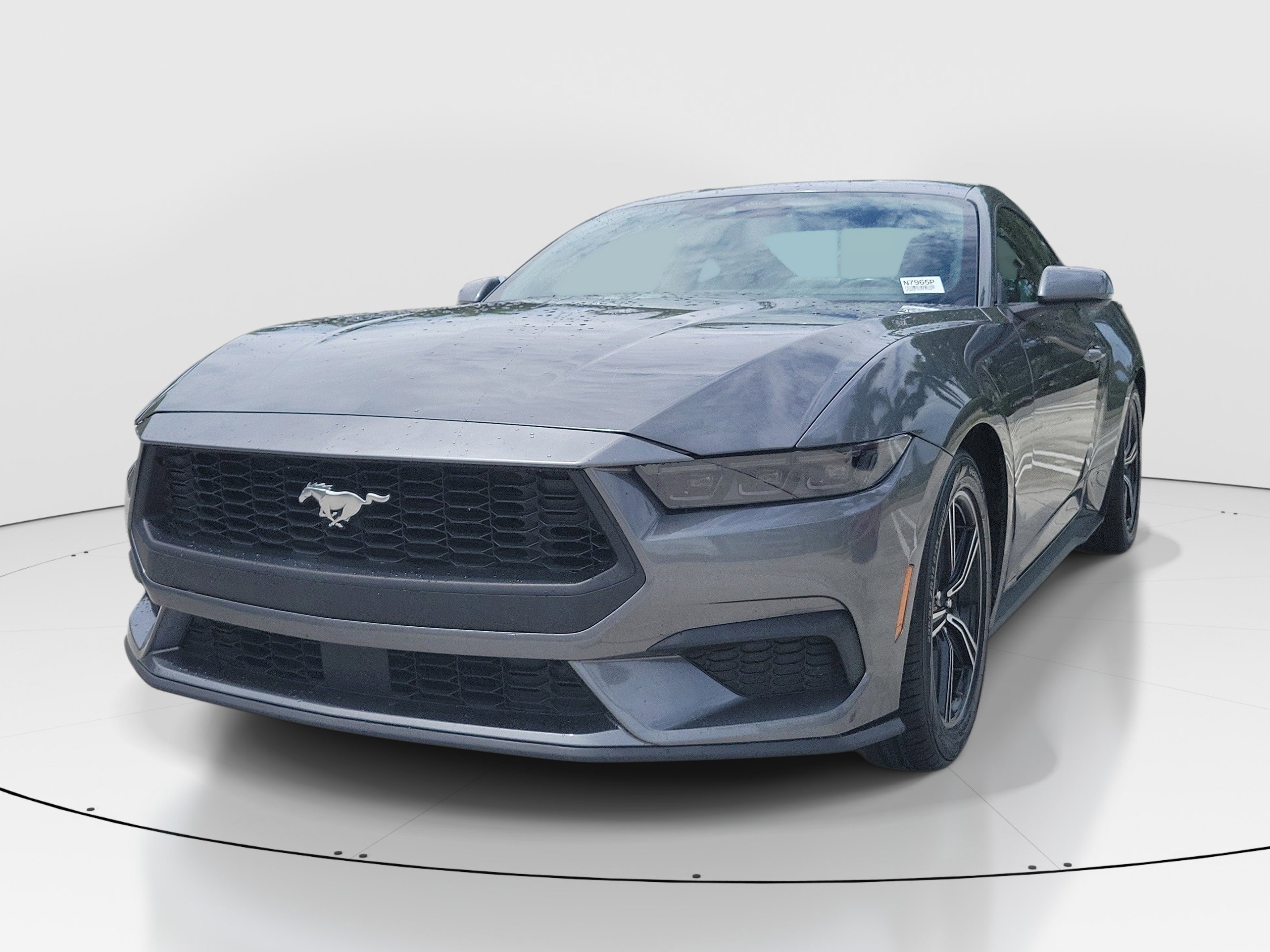 Used 2025 Gray Metallic Ford EcoBoost Premium image 4