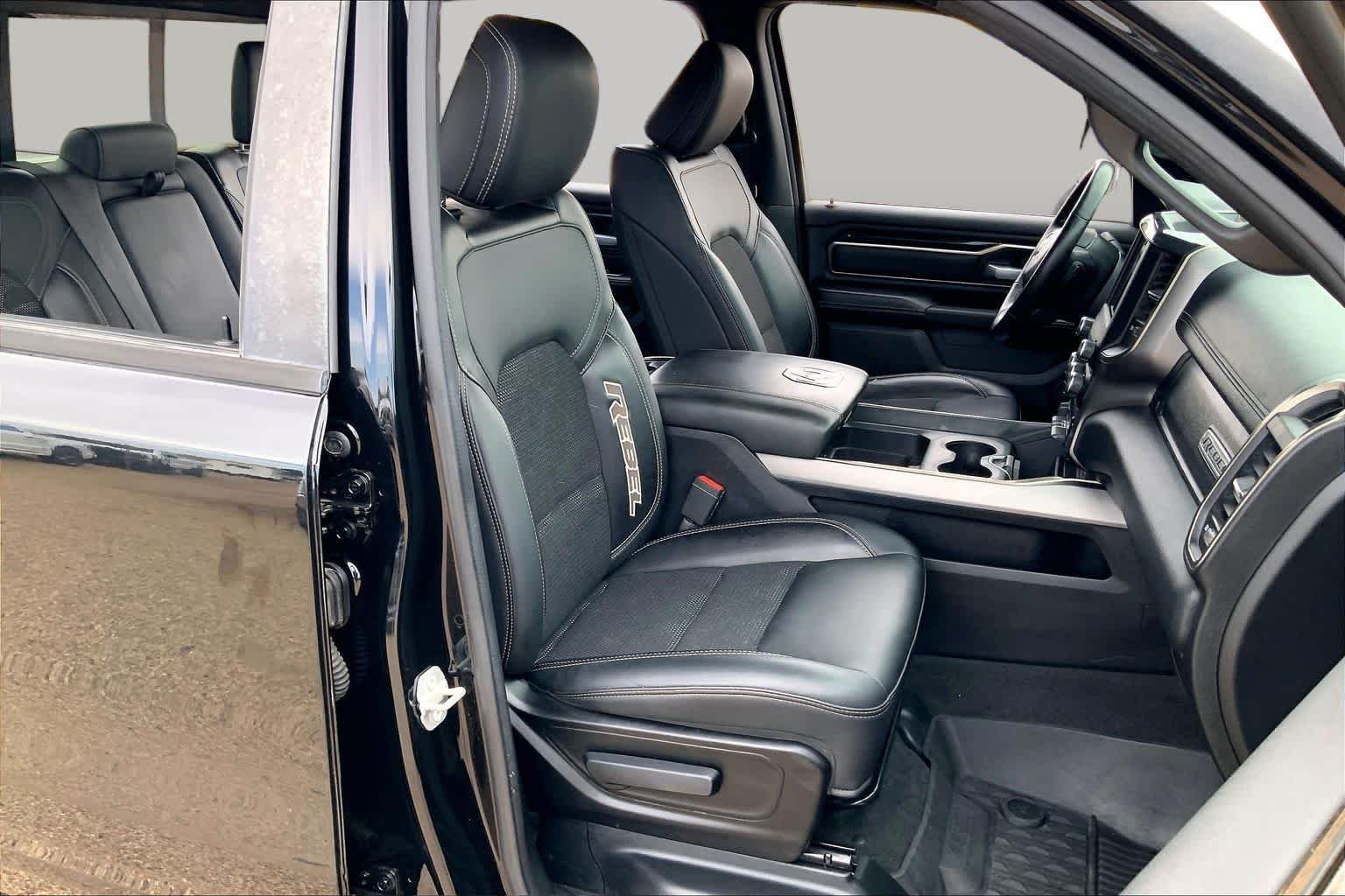 Used 2020 Diamond Black Crystal Pearlcoat Ram Rebel image 9