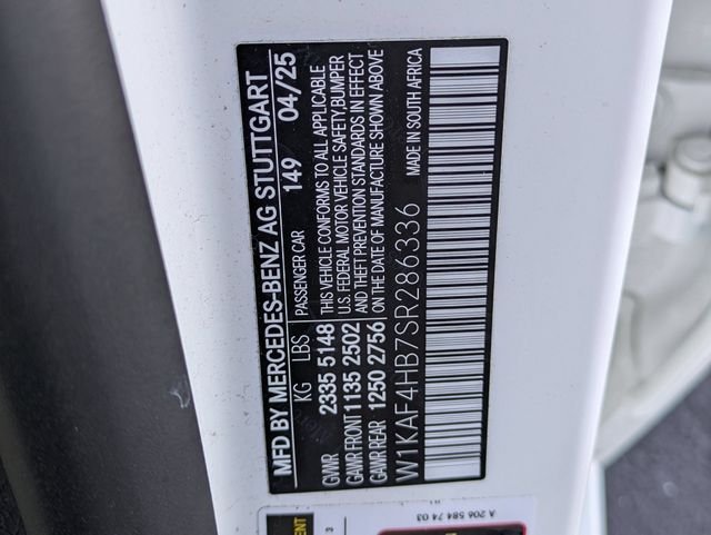 Used 2025 Polar White Mercedes-Benz C 300 image 30
