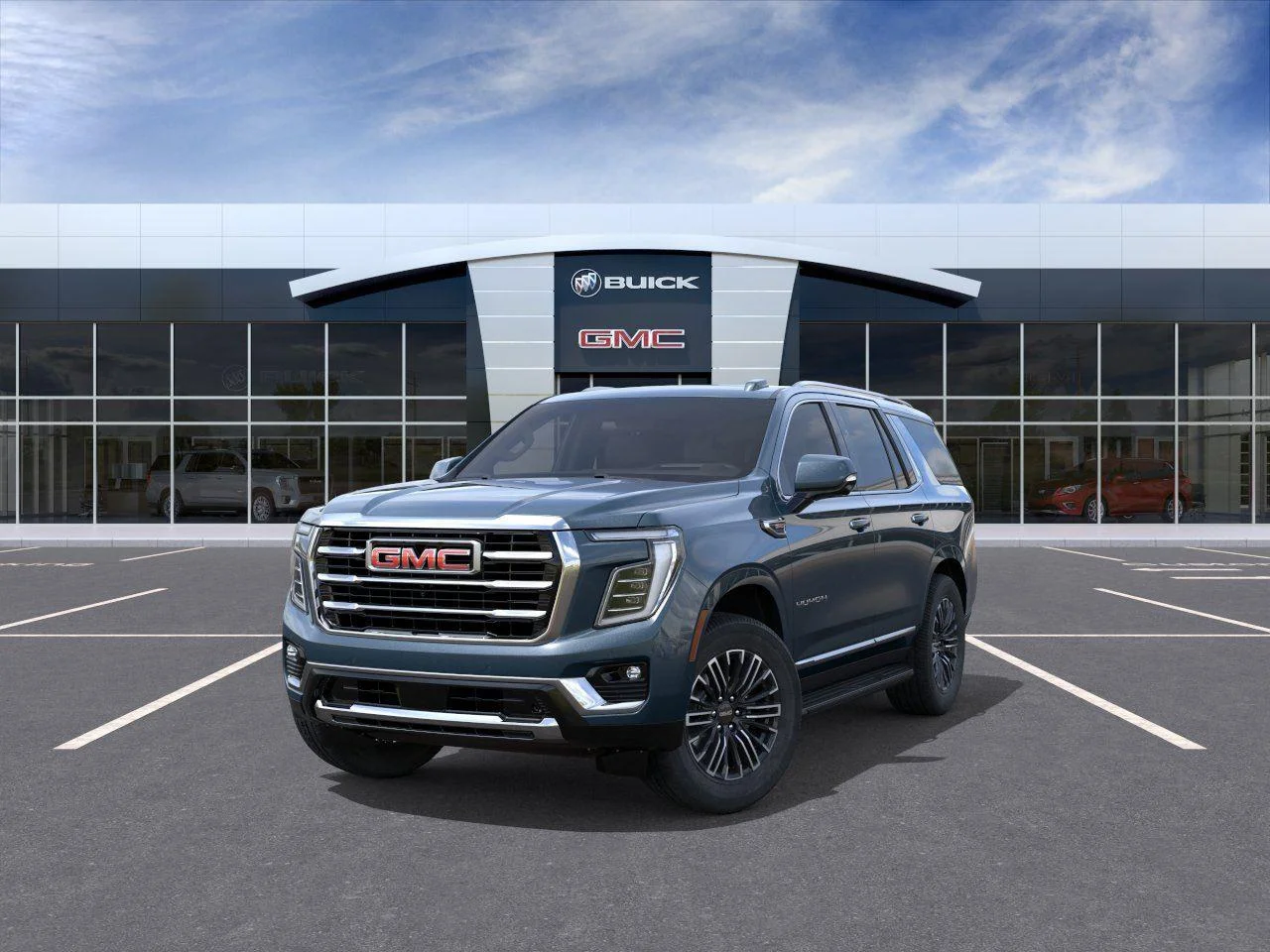 New 2026 Downpour Metallic GMC Elevation image 8