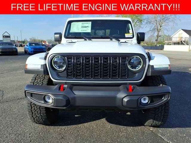 New 2026 Bright White Clear-Coat Exterior Paint Jeep Rubicon image 2