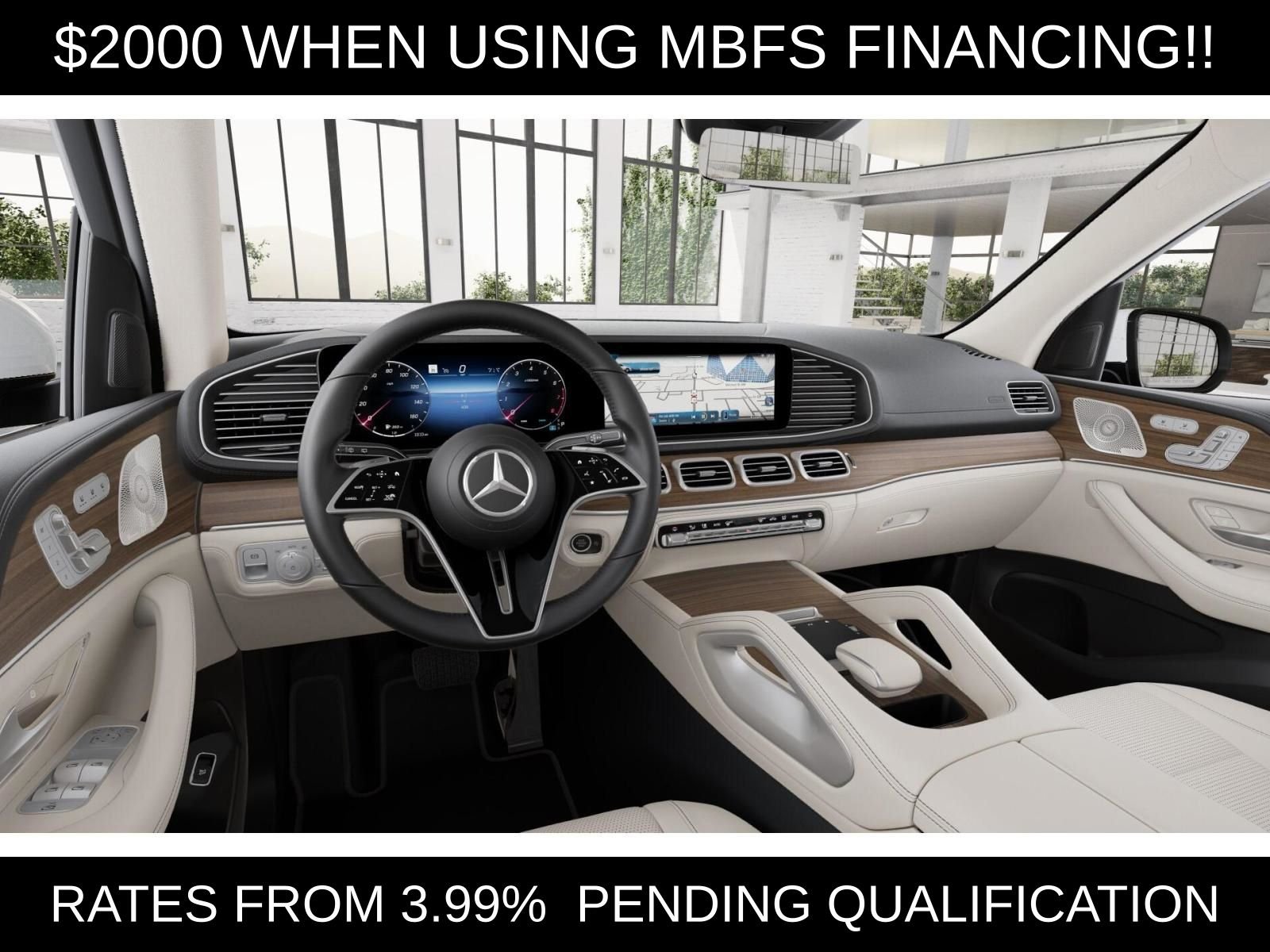 New 2026 Polar White Mercedes-Benz GLE 450 image 3