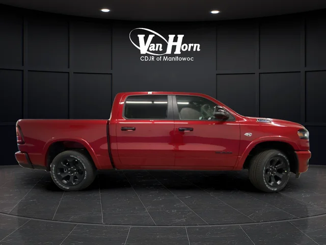 New 2026 Molten Red Pearl-Coat Exterior Paint RAM Big Horn/Lone Star image 8