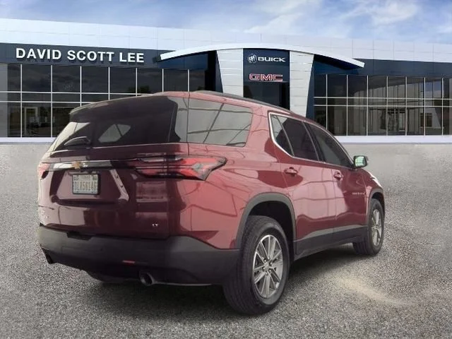 Used 2023 Radiant Red Tintcoat Chevrolet LT Cloth image 3