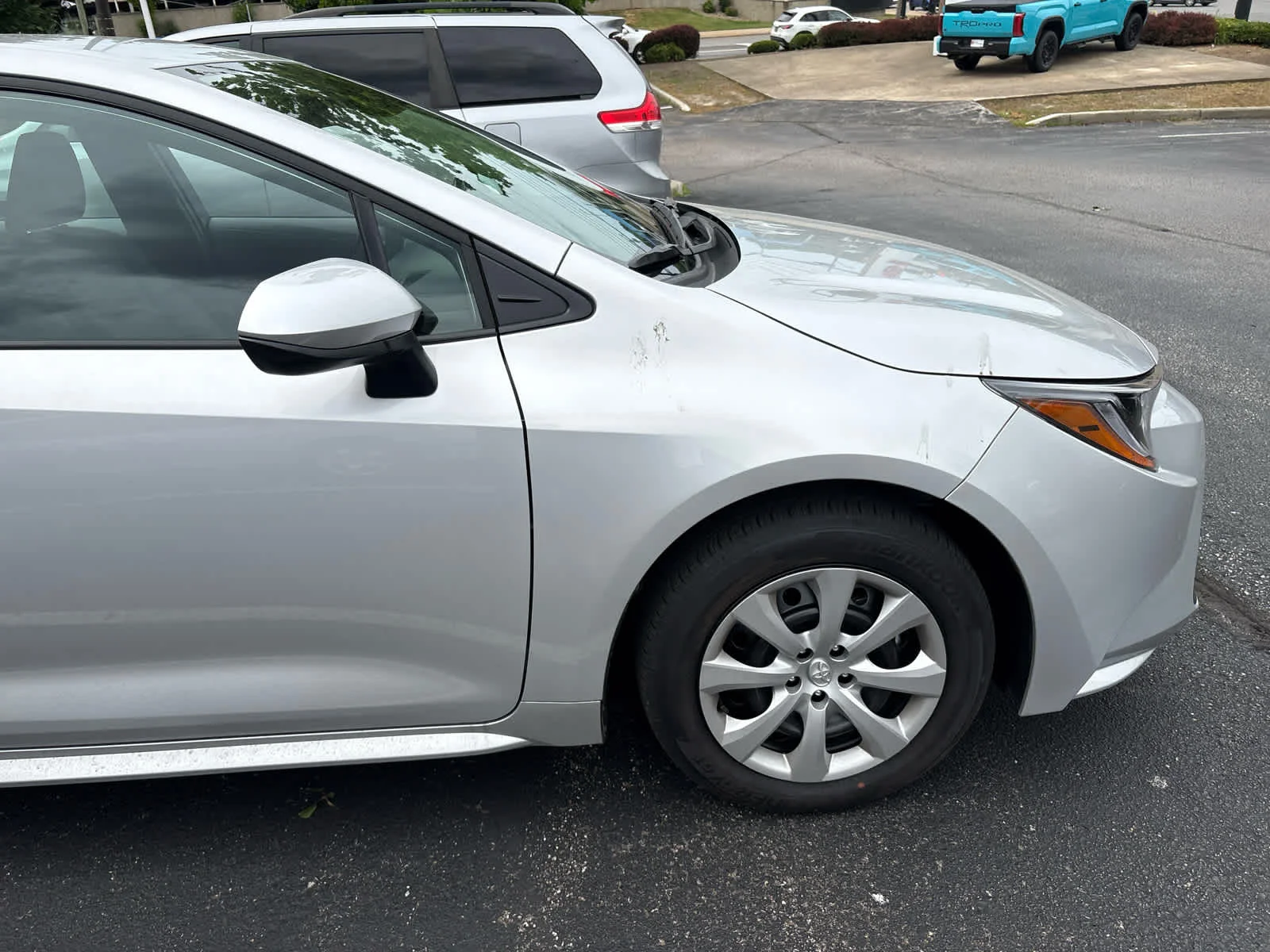 Used 2026 Classic Silver Metallic Toyota LE image 10