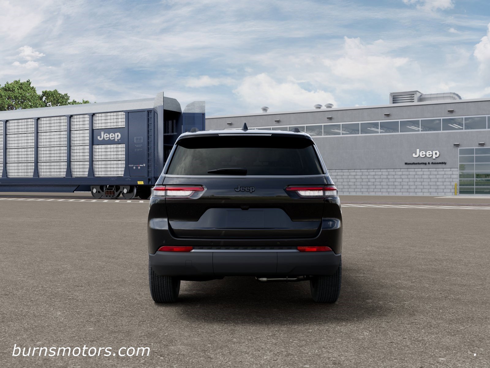 New 2026 Diamond Black Crystal Pearl-Coat Exterior Paint Jeep Laredo Altitude image 7