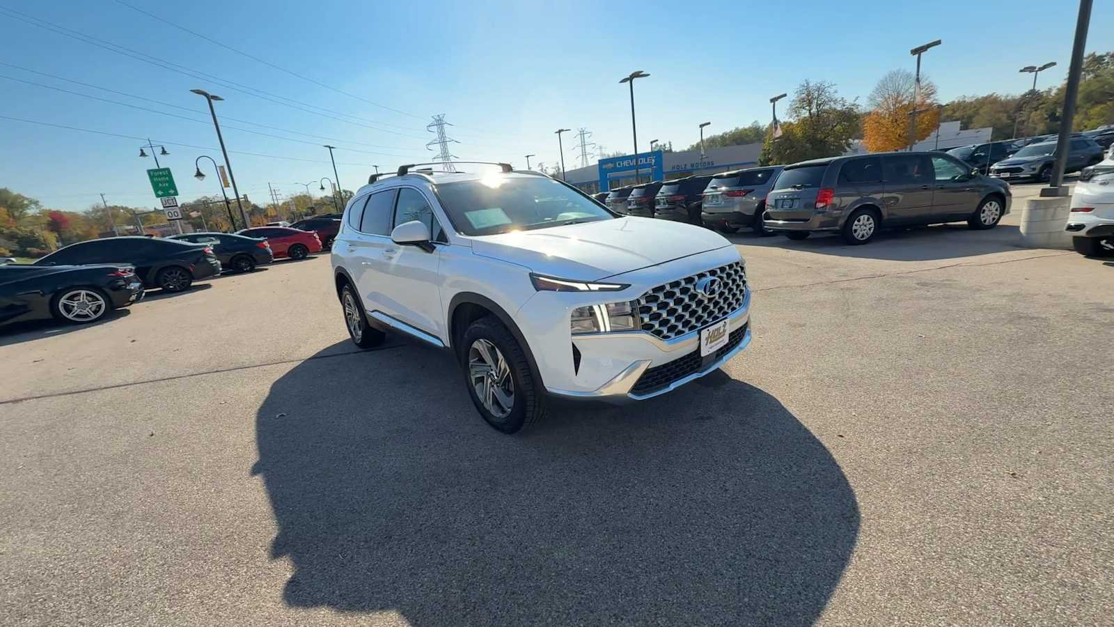 Used 2022 White Hyundai SEL image 2