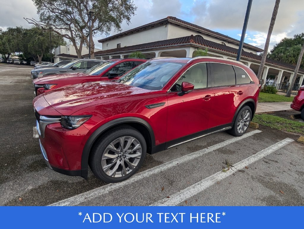 New 2024 Soul Red Crystal Metallic Mazda 3.3 Turbo Premium Plus AWD image 2