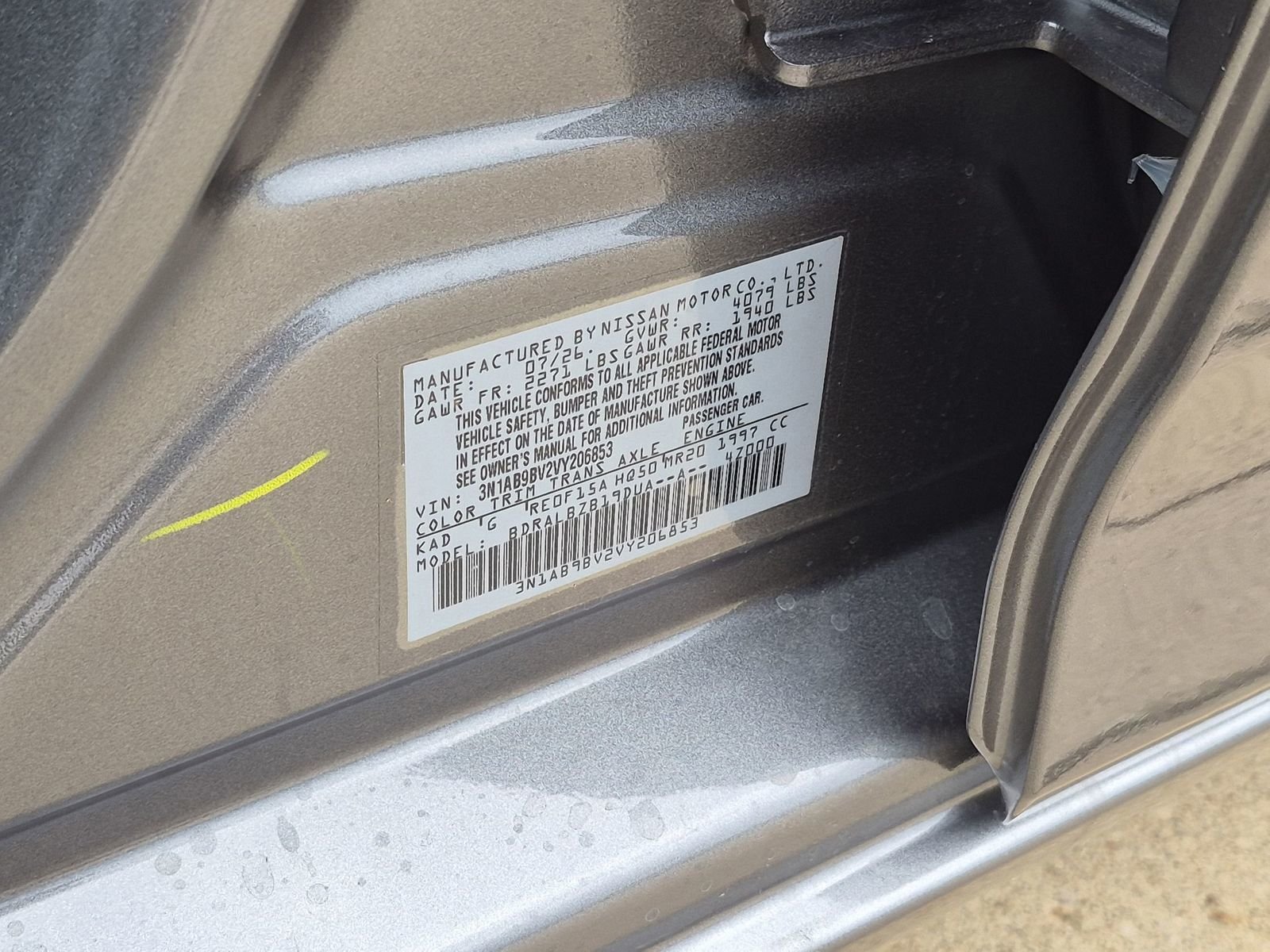 New 2027 Gun Metallic Nissan S image 37