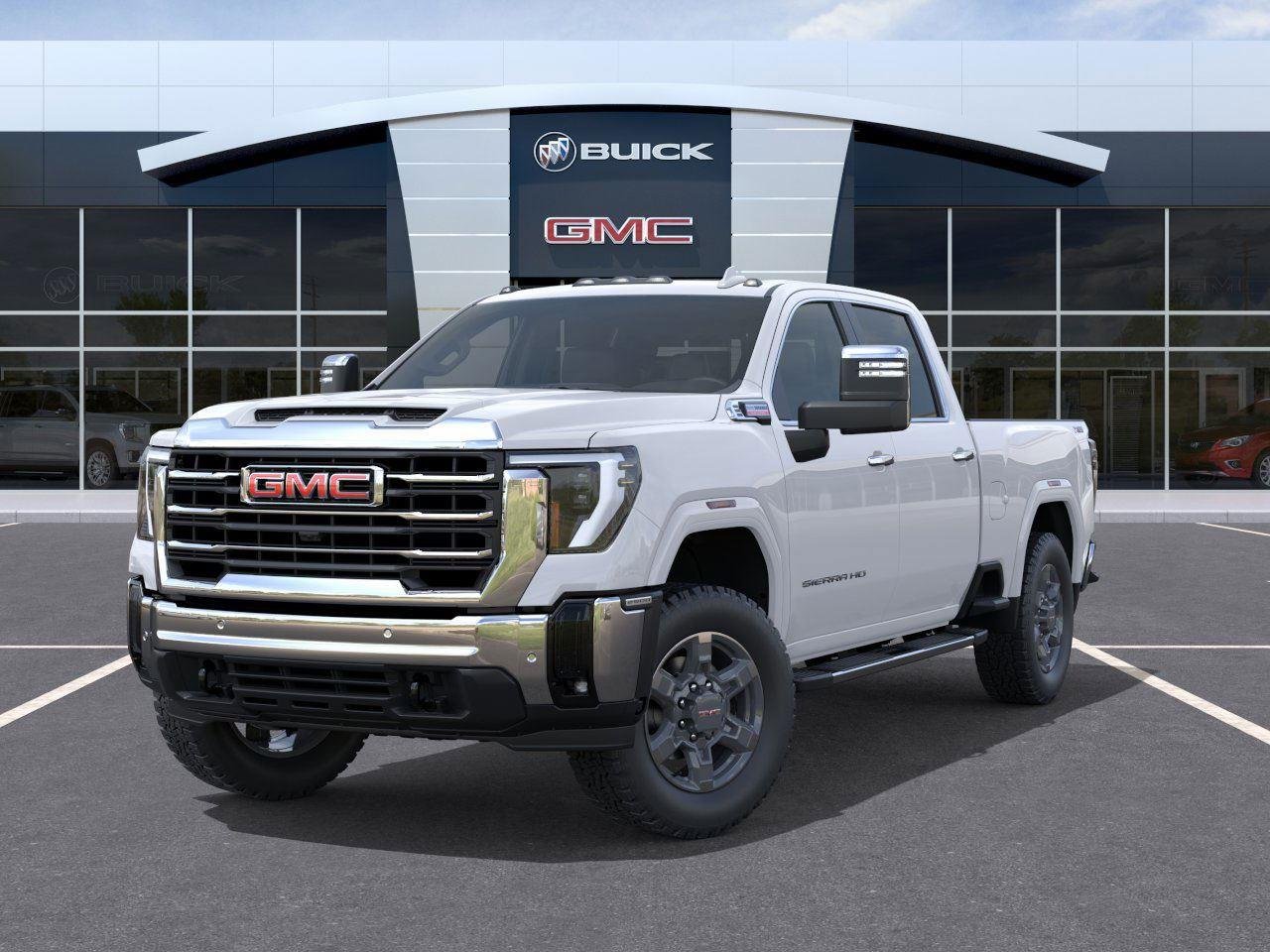 New 2026 Glacier White Tricoat GMC SLT image 6