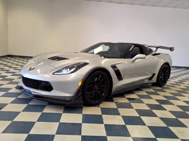 Used 2016 BLADE SILVER METALLIC Chevrolet Z06 1LZ image 3