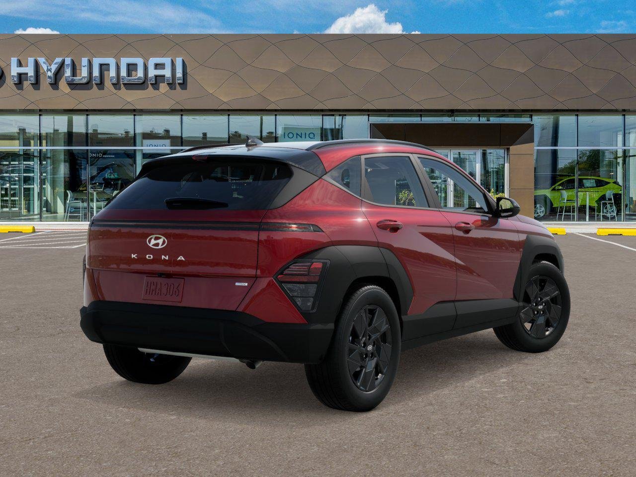 New 2026 Ultimate Red Metallic Hyundai SEL Sport image 4