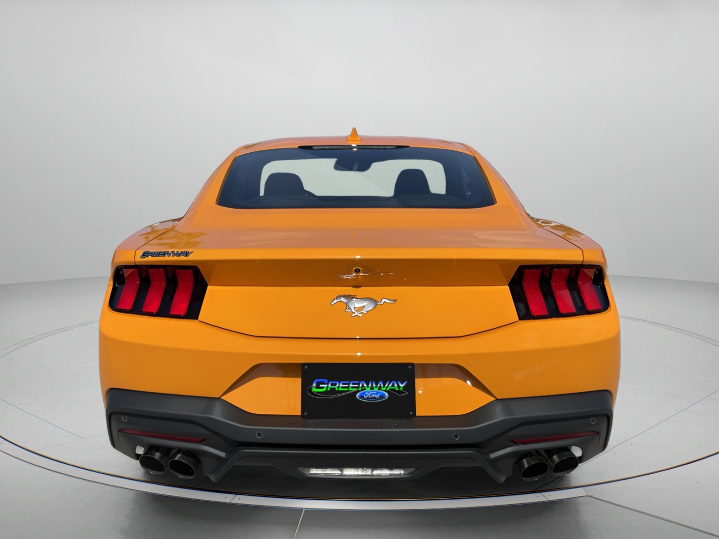 New 2026 Orange Fury Metallic Tri-Coat Ford EcoBoost Premium image 4