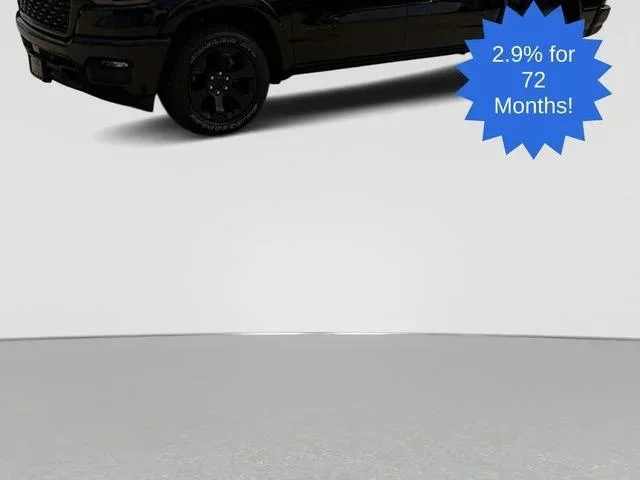 New 2026 Diamond Black Crystal Pearl-Coat Exterior Paint RAM LONE STAR image 11