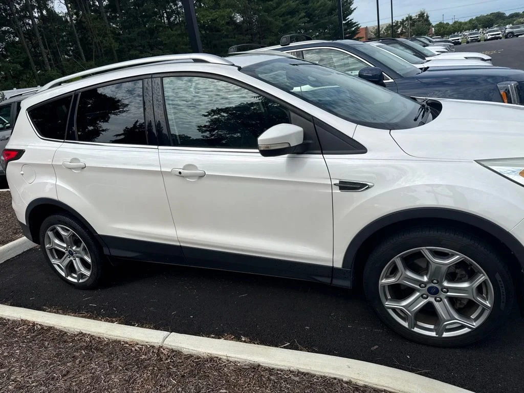 Used 2017 White Ford Titanium image 2