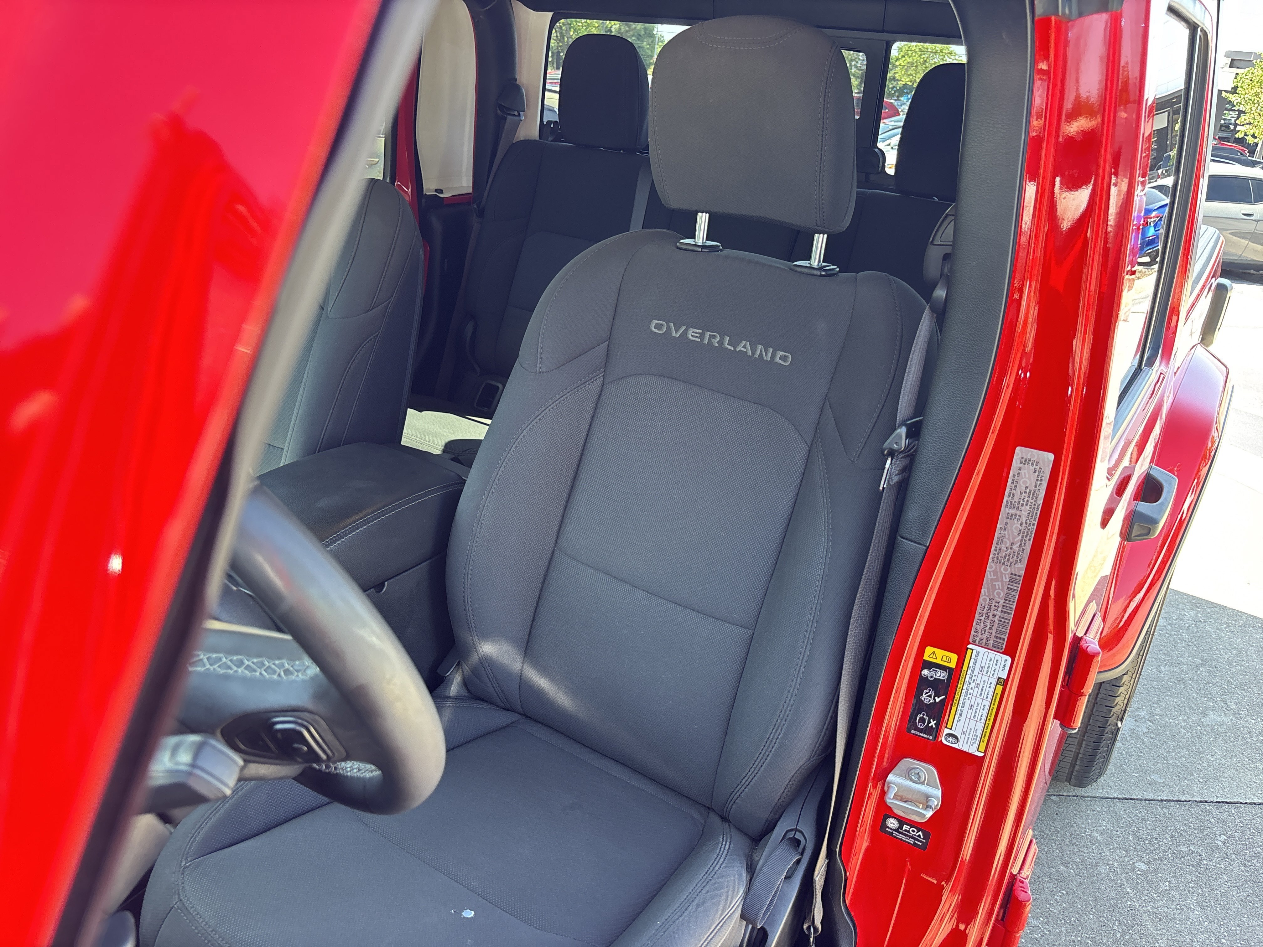 Used 2023 Firecracker Red Clearcoat Jeep Overland 4WD image 19