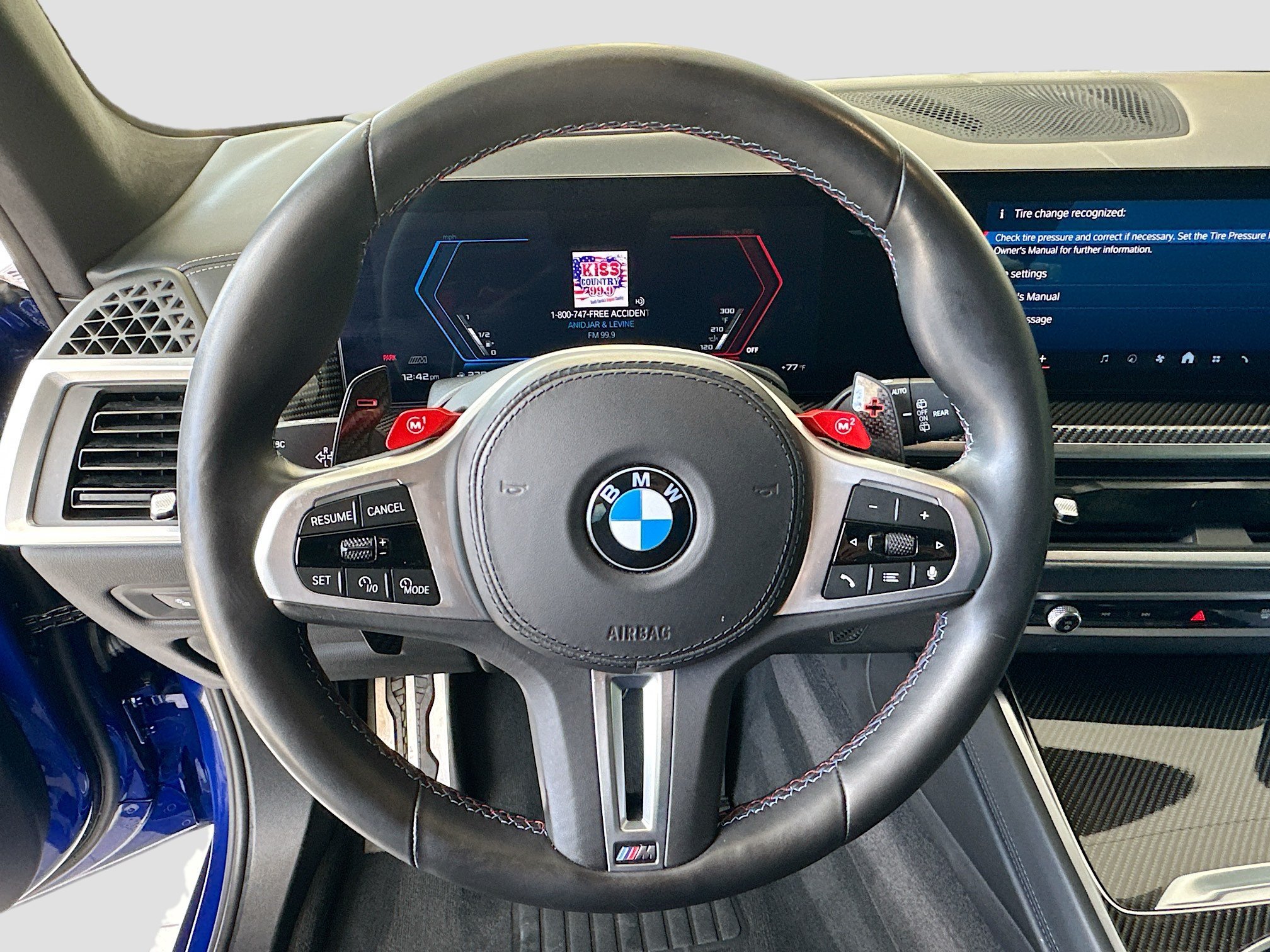 Used 2024 Marina Bay Blue Metallic BMW Competition image 10