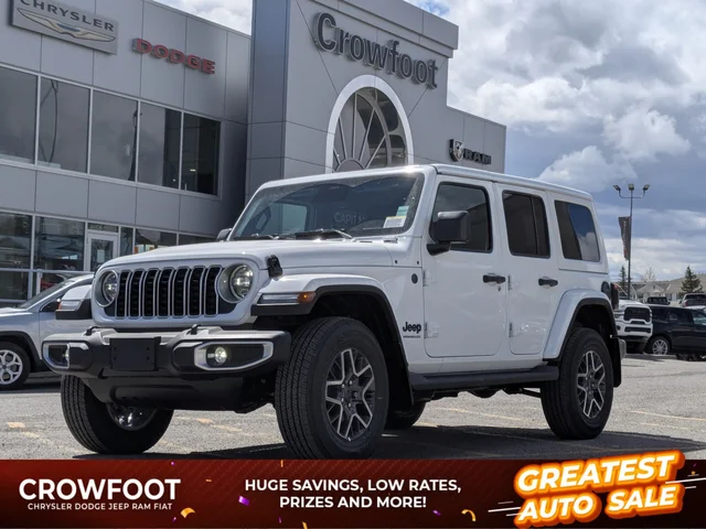 2026 Jeep Wrangler Sahara - - Body-Color Hard Top - Side Steps - Remote Start - Adaptive Cruise & More!