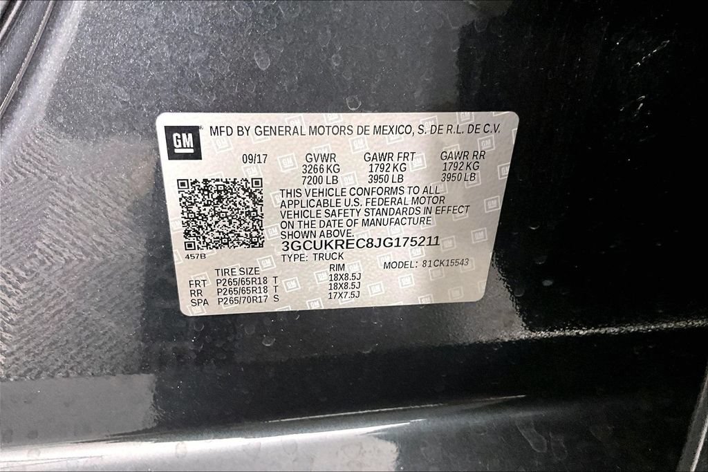 Certified Used 2018 GRAPHITE METALLIC Chevrolet LT image 16