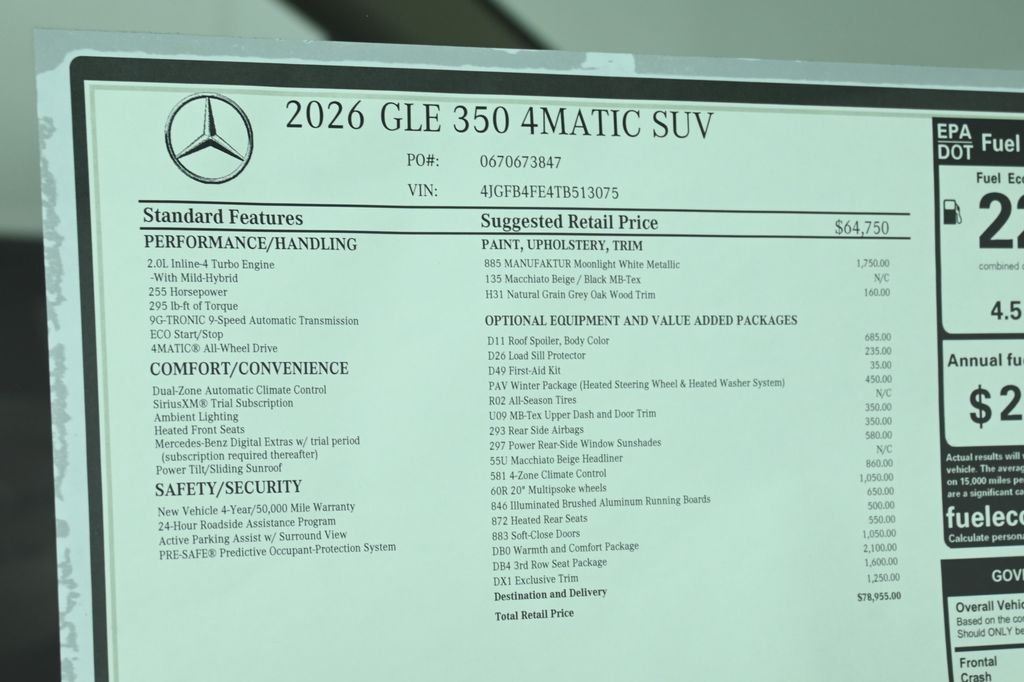 2026 Mercedes-Benz GLE GLE350 - Photo 31
