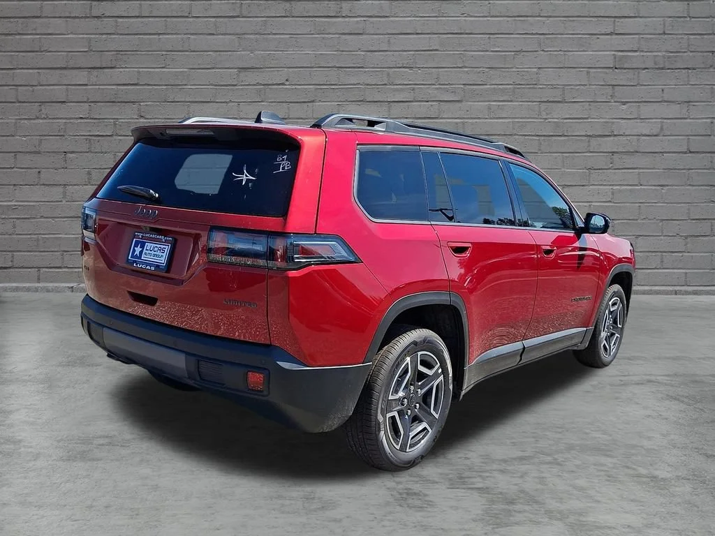 New 2026 Red Hot Pearlcoat Jeep Limited image 8