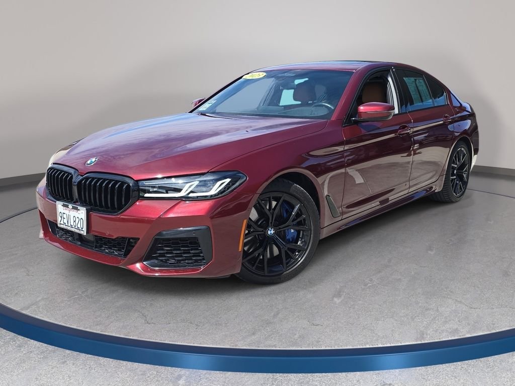 Used 2023 Red BMW 540i image 1