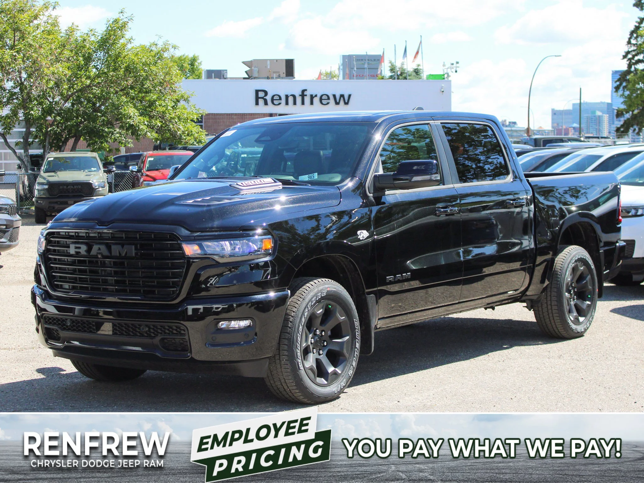 New 2026 Black RAM Sport* HEMI V8 image 1