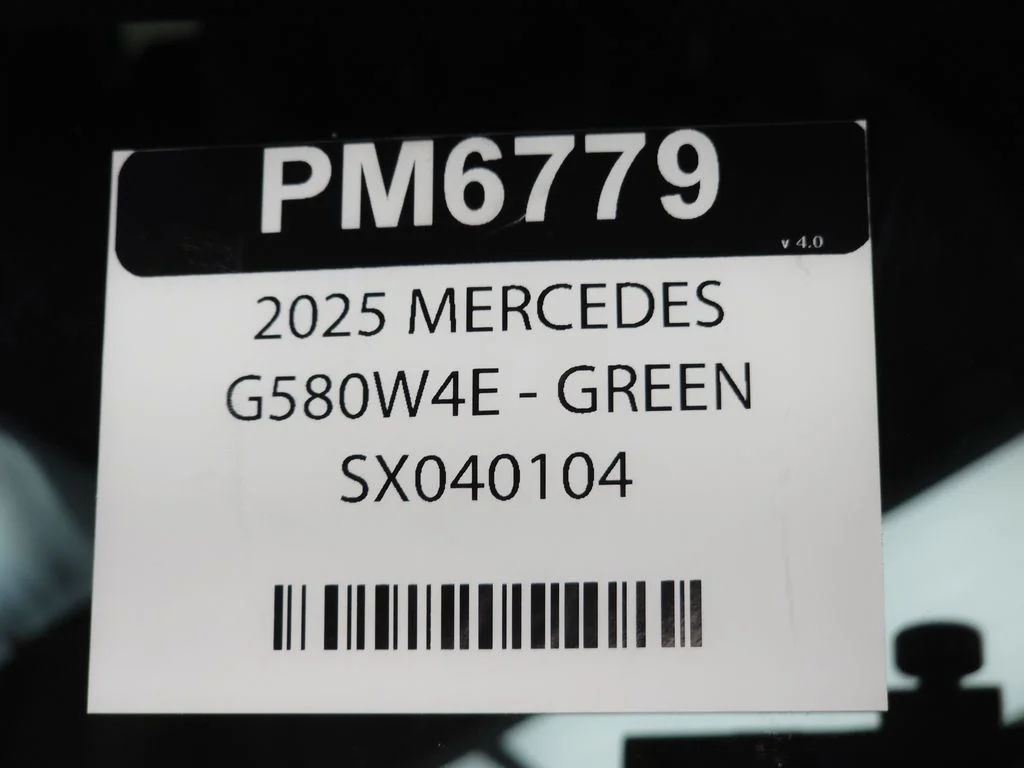 Certified Used 2025 MANUFAKTUR Dark Olive Green Magno Mercedes-Benz G 580 image 38