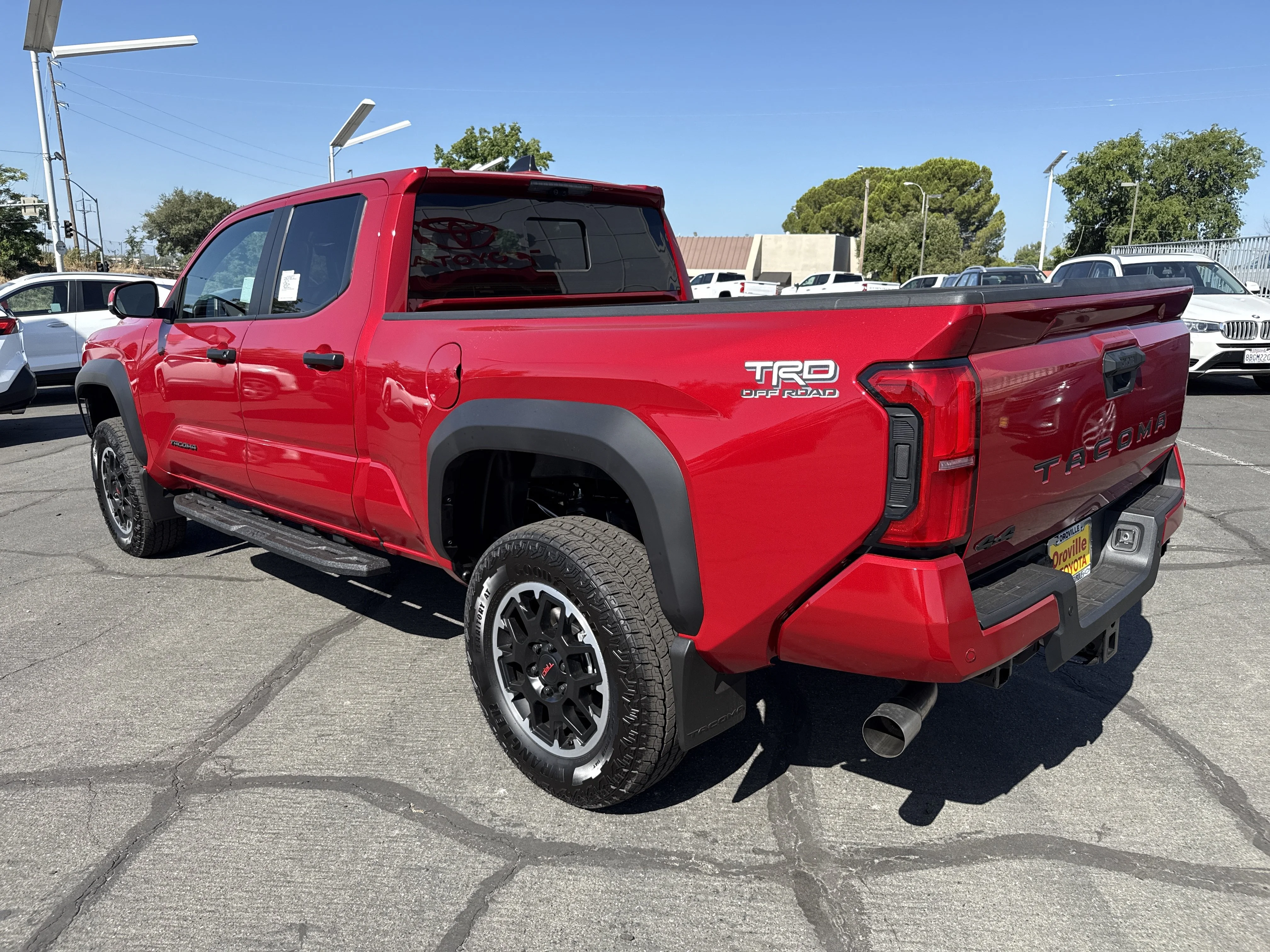 New 2026 Supersonic Red Toyota TRD Off-Road image 3