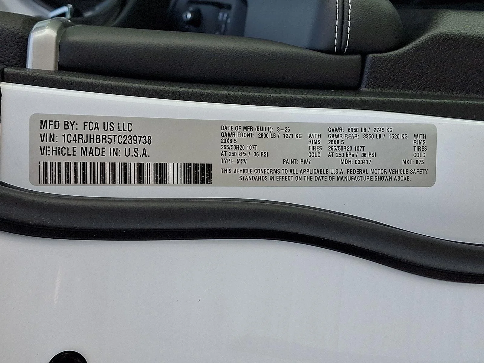 New 2026 Bright White Clearcoat Jeep Limited image 18