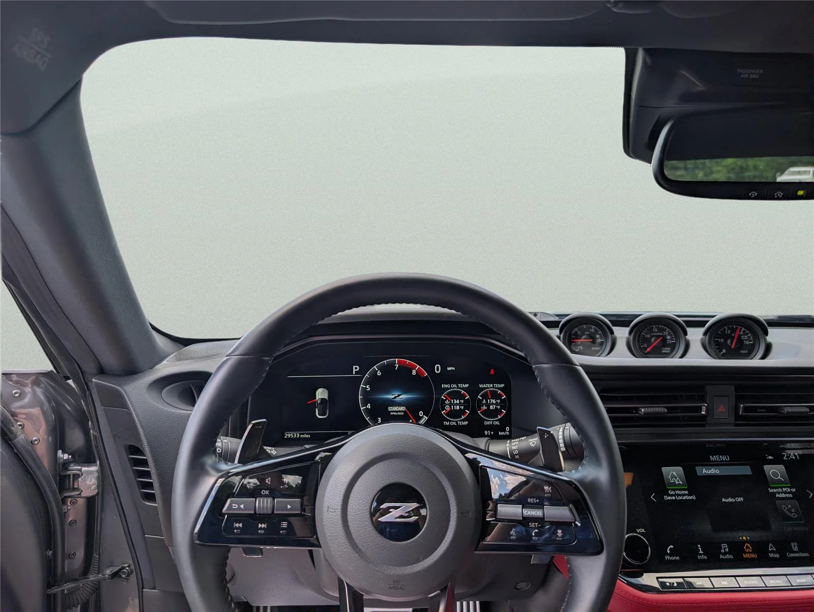 Used 2024 Black Diamond Pearl Nissan Performance image 9