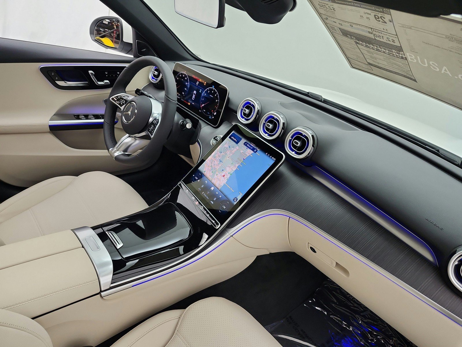 New 2026 Polar White Mercedes-Benz C 300 Sedan image 29