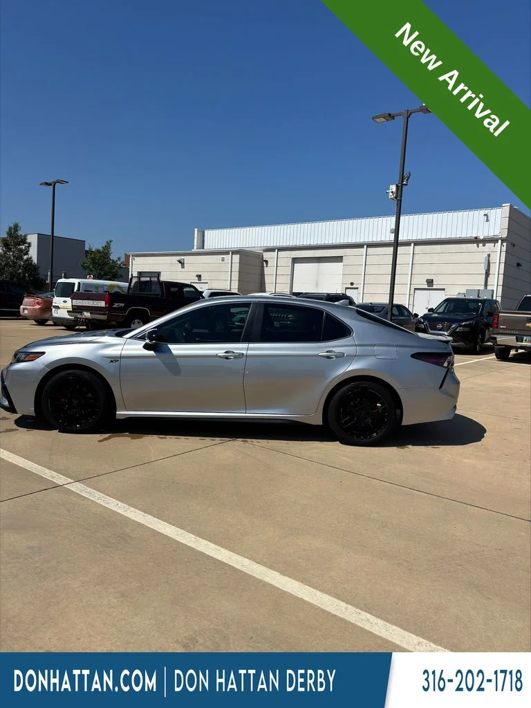Used 2022 Silver Toyota SE image 2