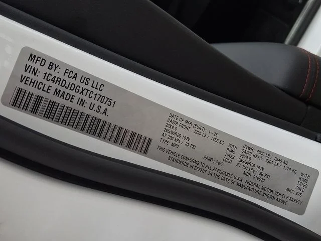 New 2026 White Dodge GT Plus image 21