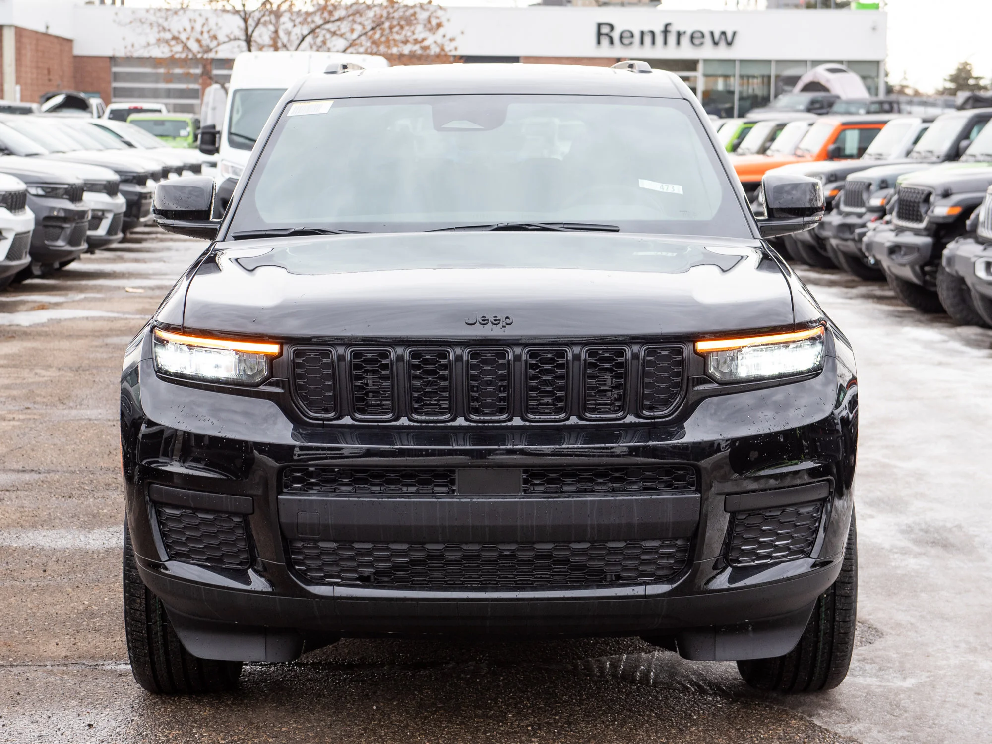 New 2025 Black Jeep Altitude* image 7