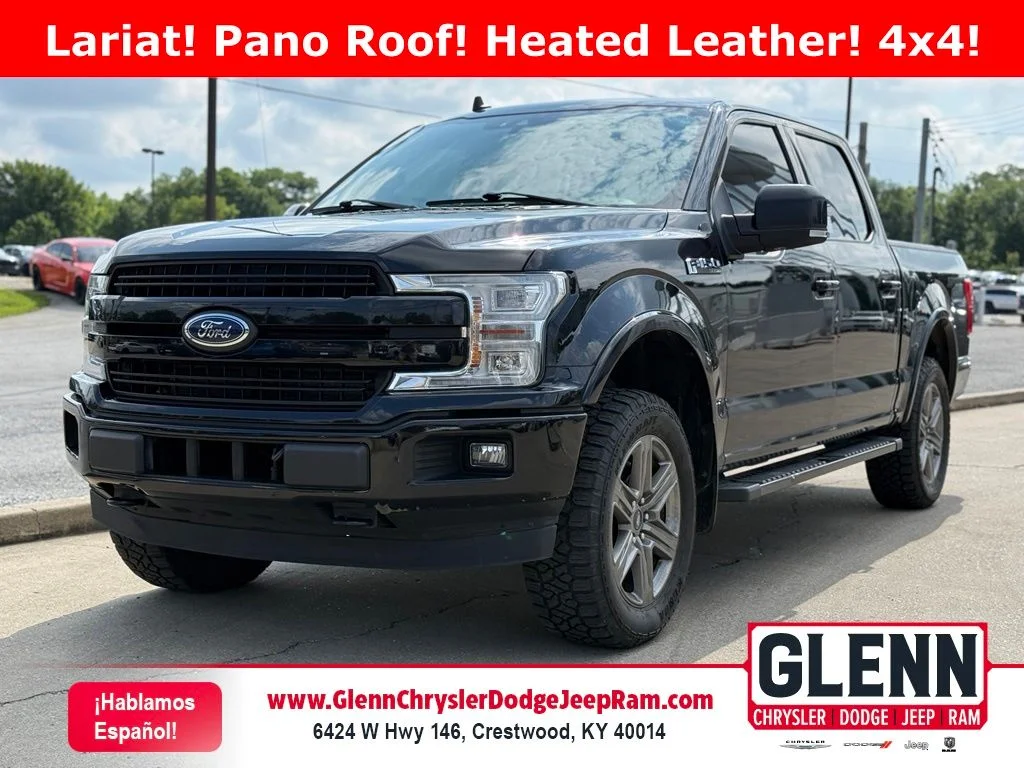 Used 2020 Black Ford Lariat image 1