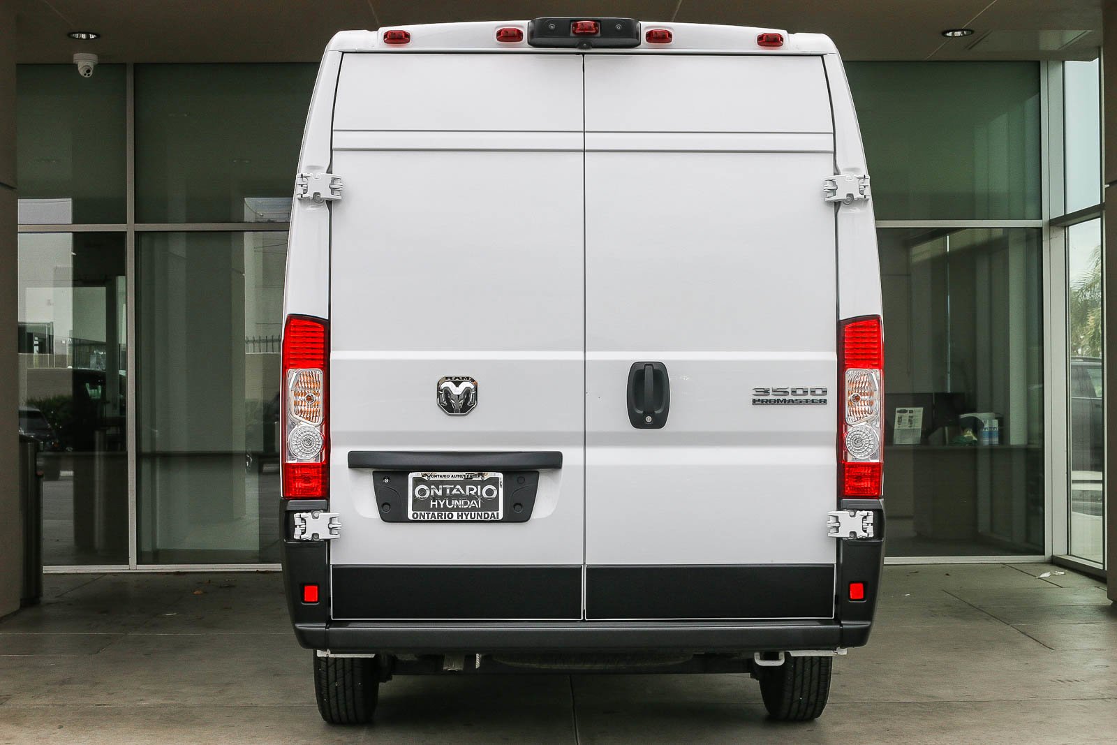 Used 2023 Bright White Clearcoat Ram High Roof image 6