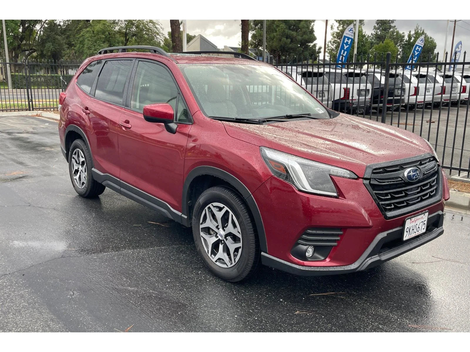 Used 2024 CRIMSON RED PEARL Subaru Premium image 8