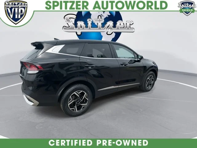 Certified Used 2025 Black Kia LX image 9