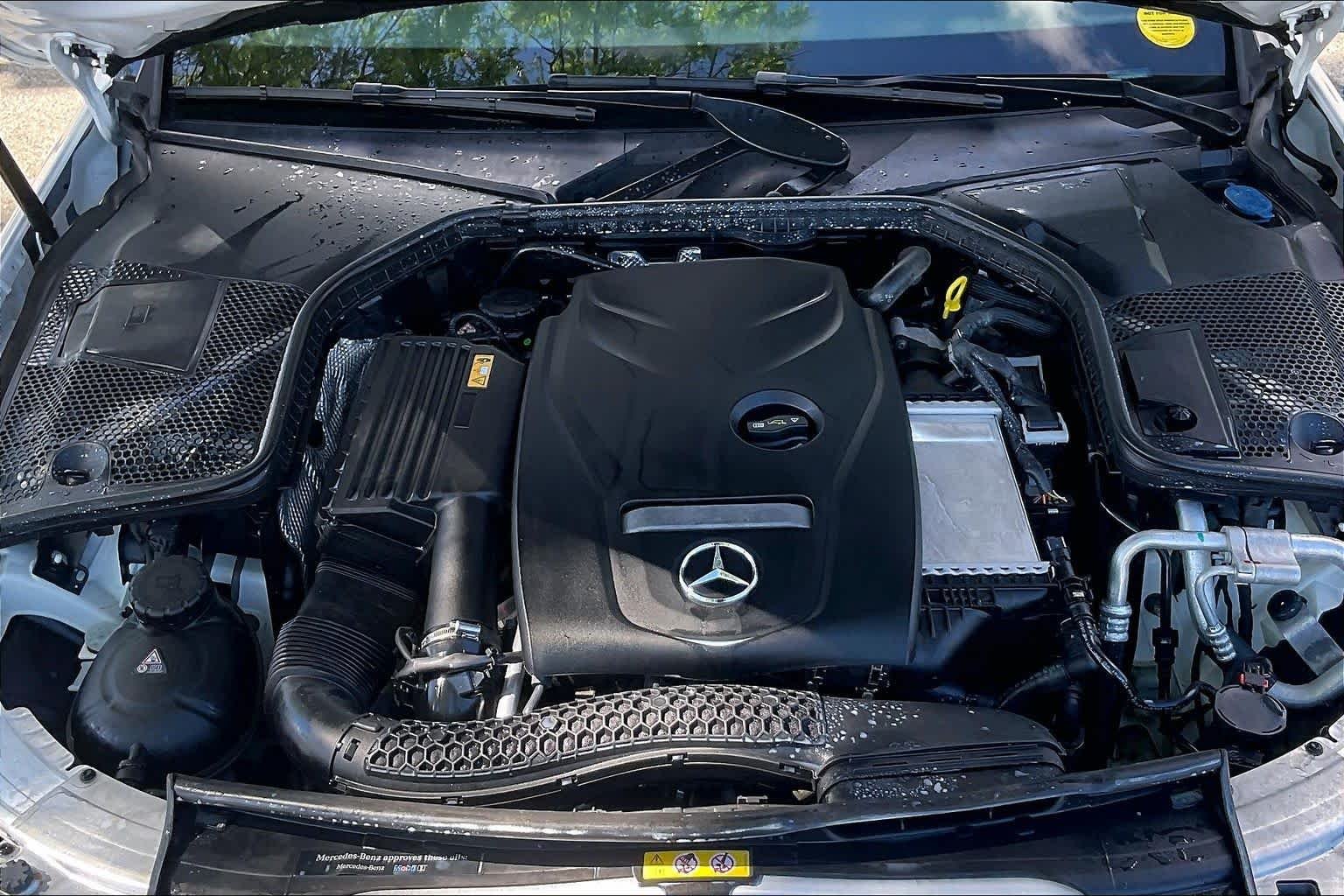 Used 2017 Polar White Mercedes-Benz C 300 image 29
