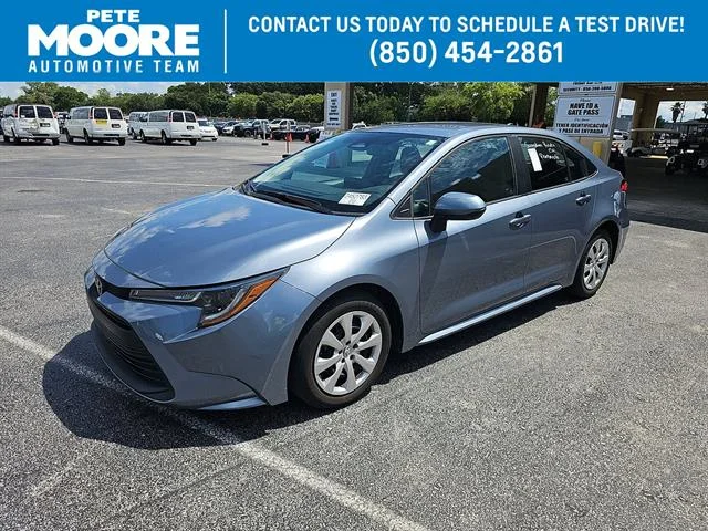 Used 2024 GRAY Toyota LE image 1
