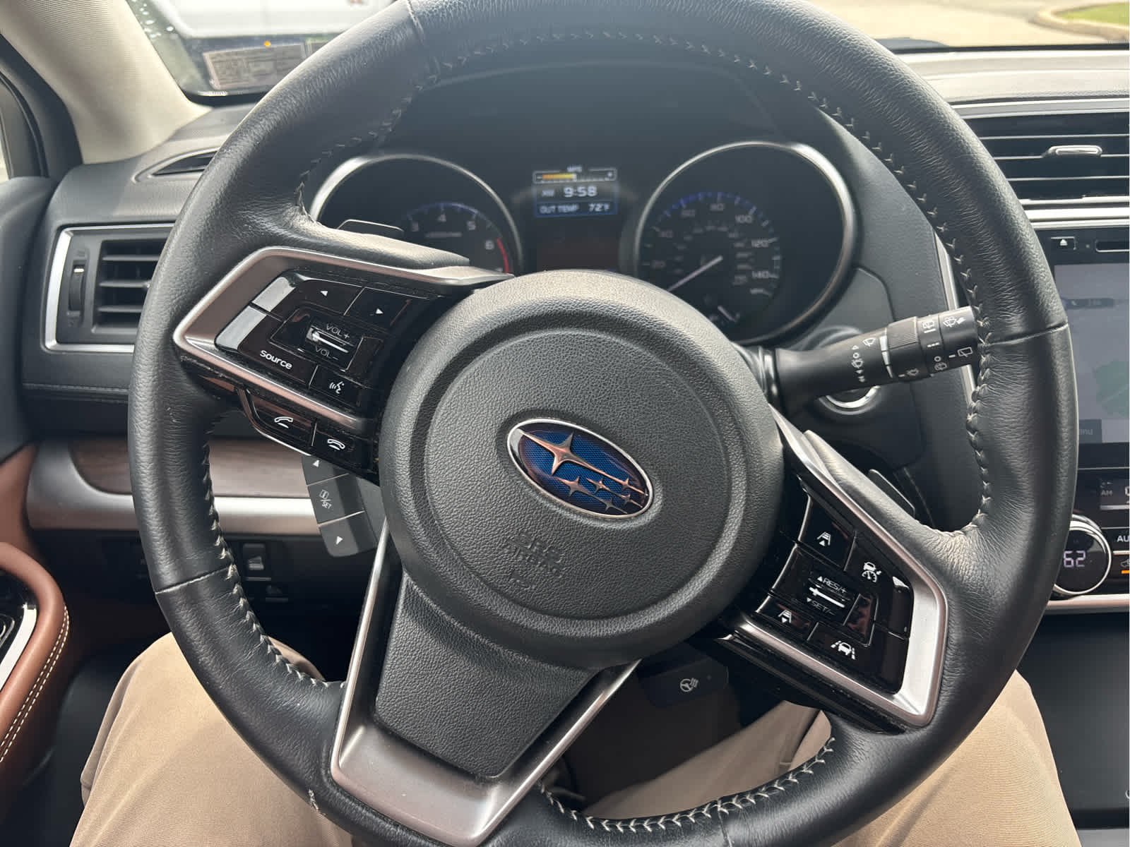 Used 2018 Crystal White Pearl Subaru Touring image 10