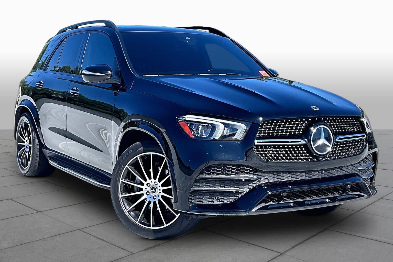 Used 2021 Obsidian Black Metallic Mercedes-Benz GLE 350 image 3