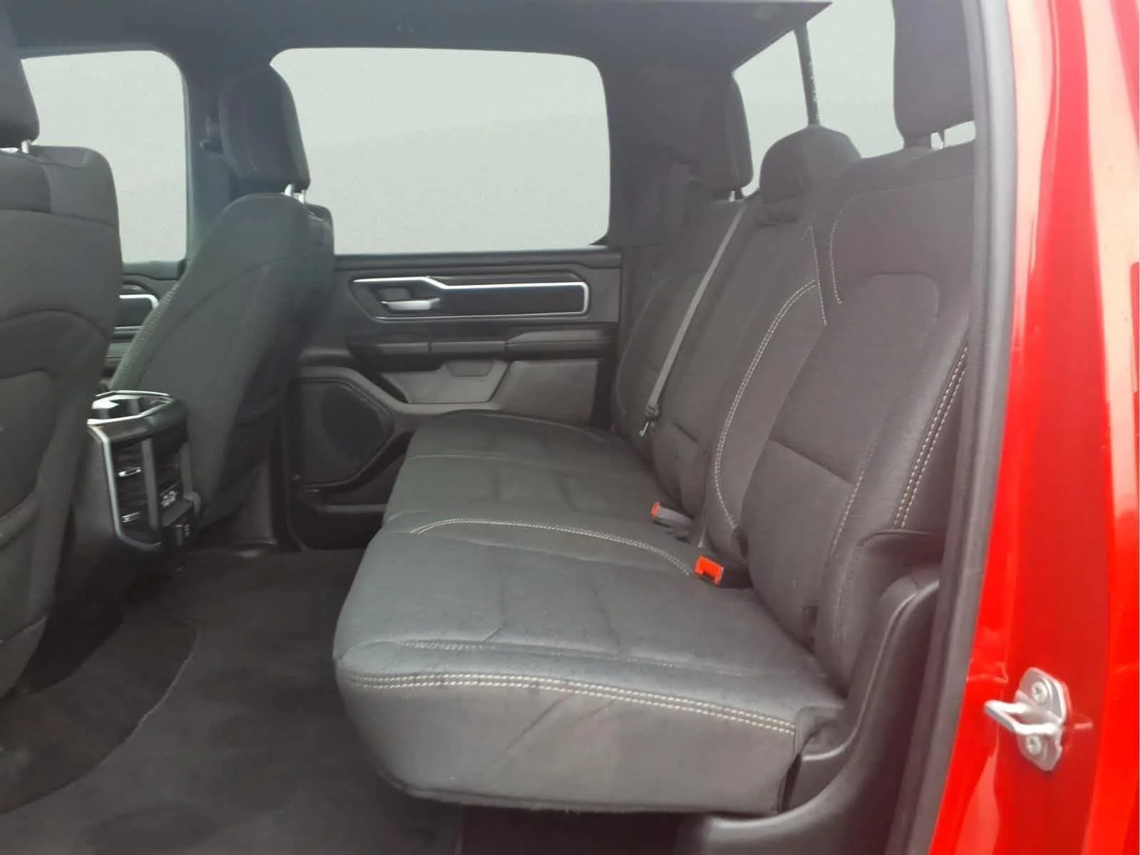 Used 2025 Flame Red Clearcoat Ram Big Horn image 29