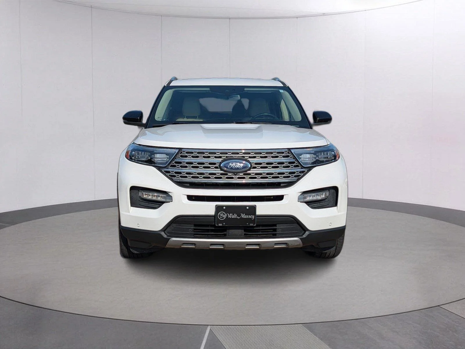 Used 2021 Star White Metallic Tri-Coat Ford Limited image 4
